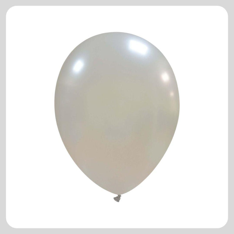 Palloncini Professionali 14'' Argento Metallizzato