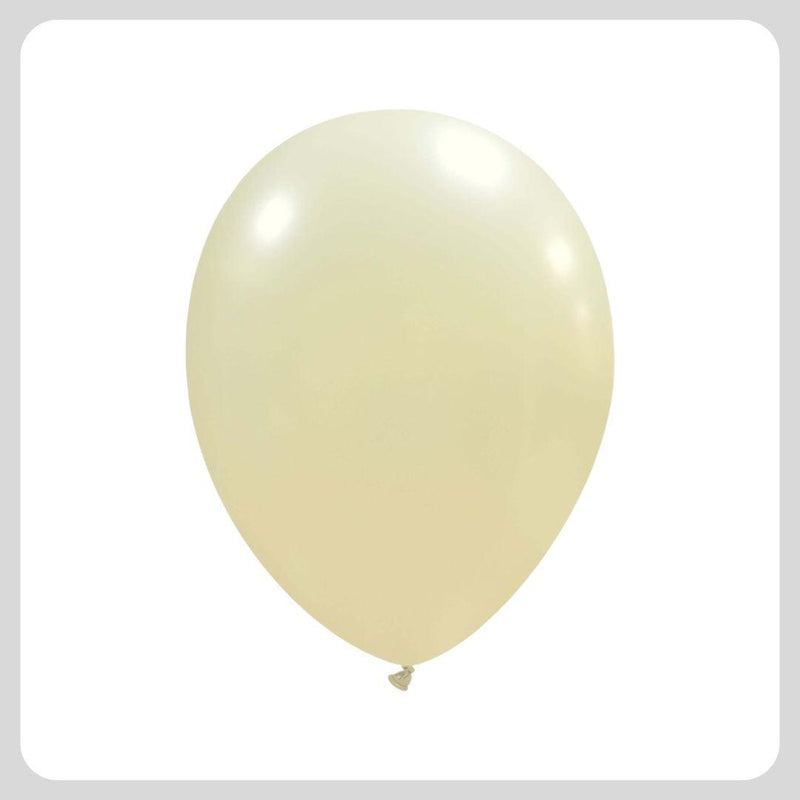 Palloncini Professionali 14'' Avorio Metallizzato