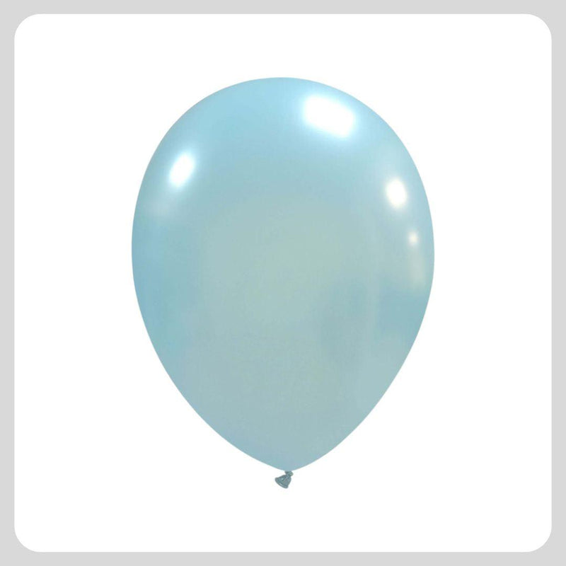 Palloncini Professionali 14'' Azzurro Metallizzato