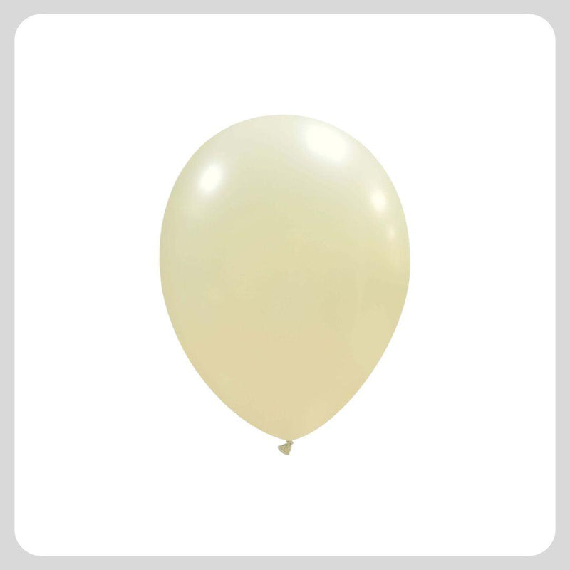 Palloncini Professionali 5'' Avorio Metallizzato