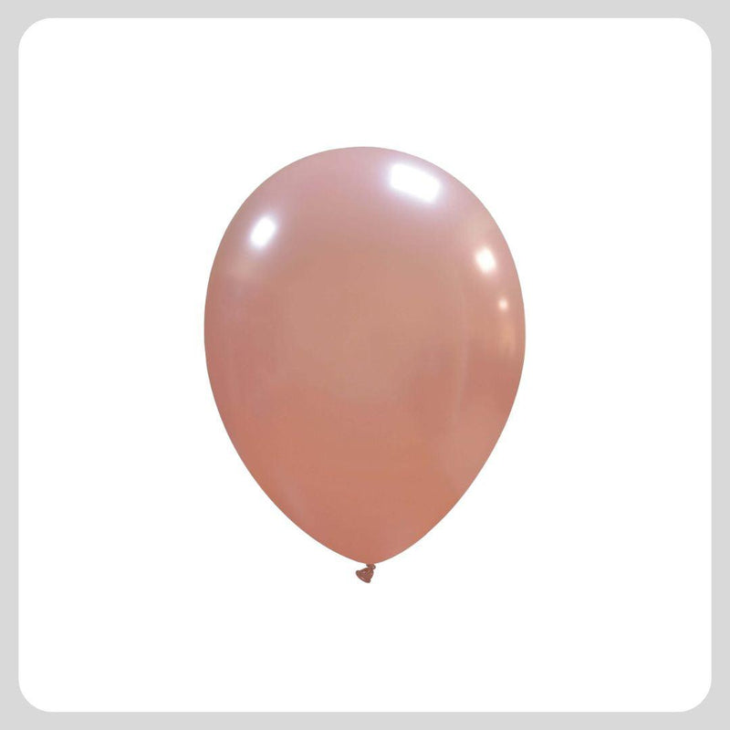 Palloncini Professionali 5'' Oro Rosa Metallizzato