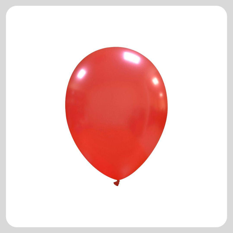 Palloncini Professionali 5'' Rosso Metallizzato