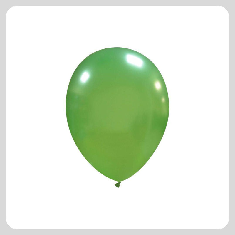 Palloncini Professionali 5'' Verde Nazionale Metallizzato