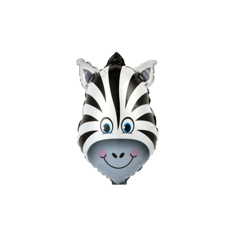 Palloncino 14'' Mini Shape Zebra - The Colours of Balloons