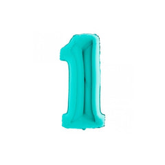 Numero 1 - 36 cm - 14'' - Vari Colori - The Colours of Balloons