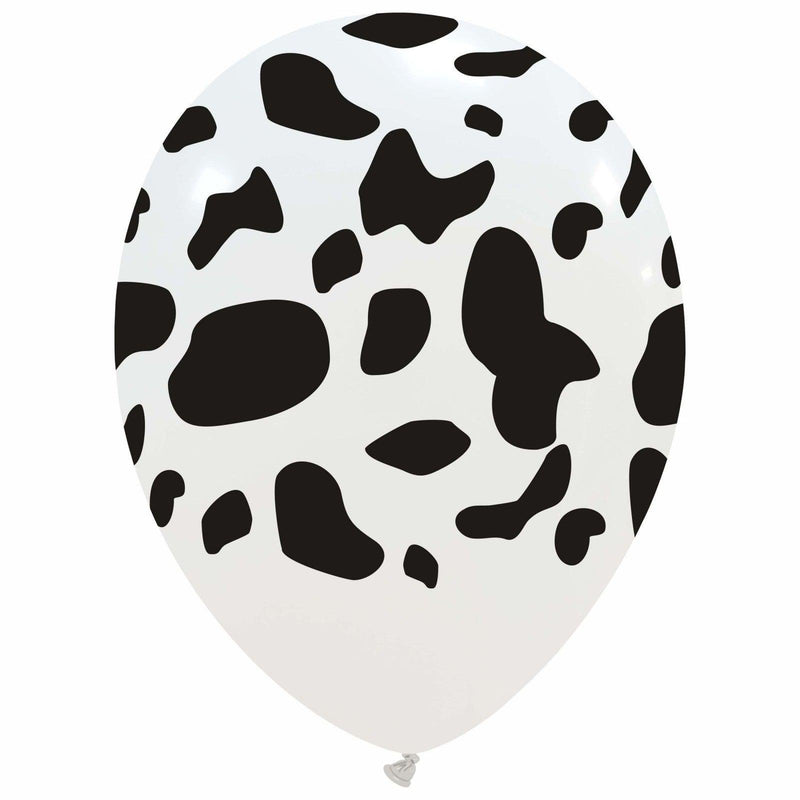 Palloncini 12'' Mucca busta 8pz - The Colours of Balloons