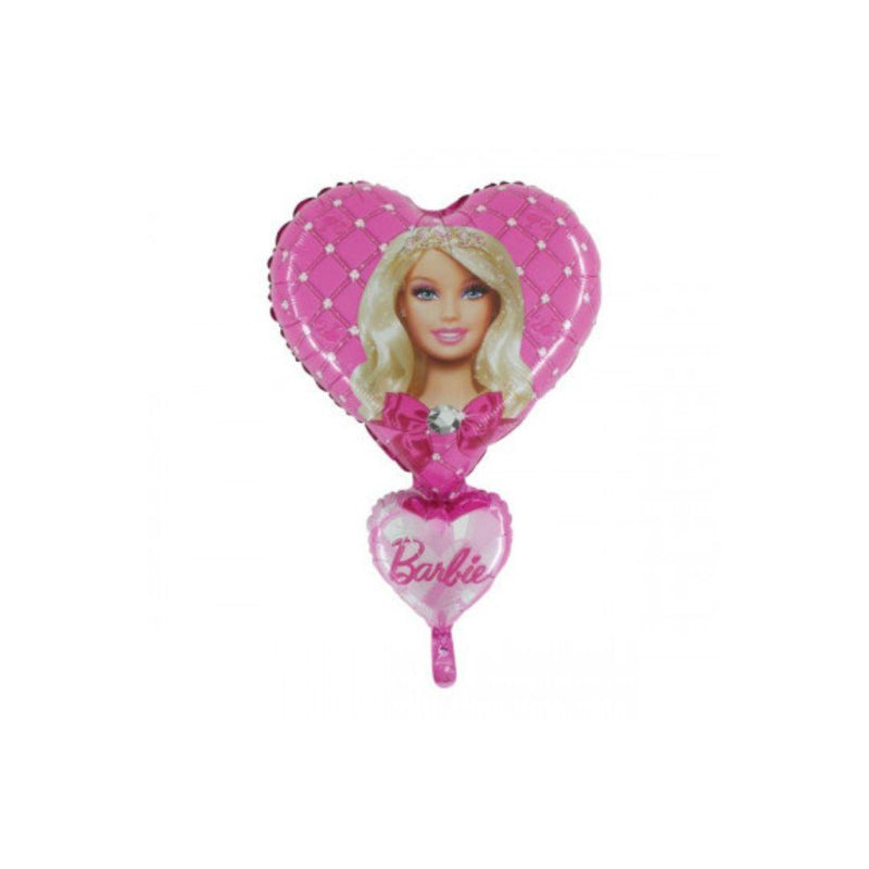 Pallone Mylar Cuore Barbie 92 cm - The Colours of Balloons