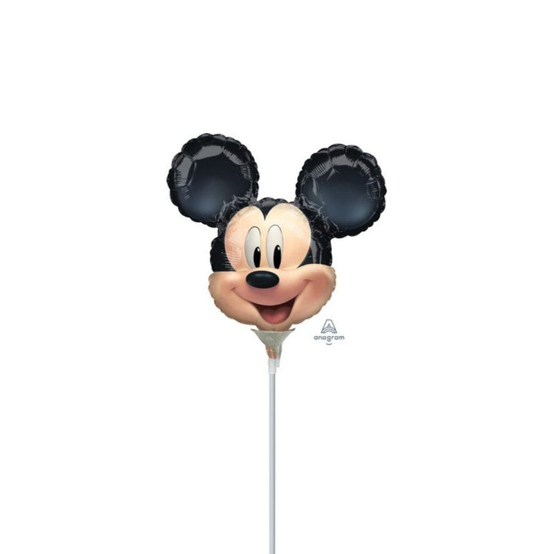 Pallone foil Minishape Topolino - Mickey Forever - SI GONFIA AD ARIA - The Colours of Balloons