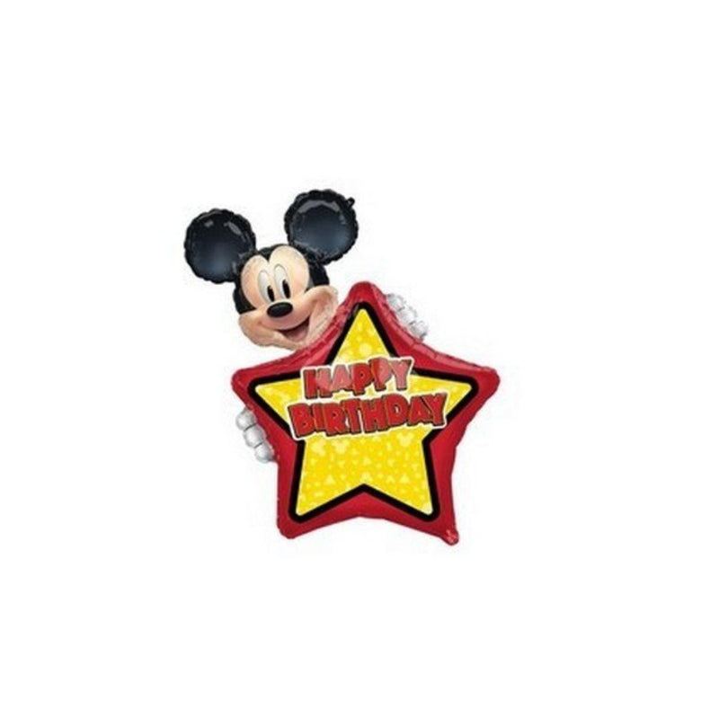 Pallone foil Supershape 60 x 76 cm Topolino Mickey PERSONALIZZABILE - The Colours of Balloons