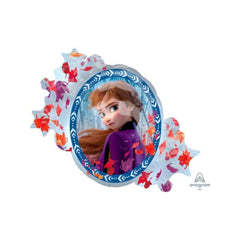 Pallone foil Supershape 76 x 66 cm Frozen 2 Lato A Anna - The Colours of Balloons