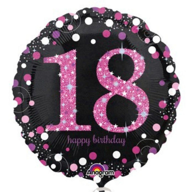 Mylar Numerati Fucsia - The Colours of Balloons