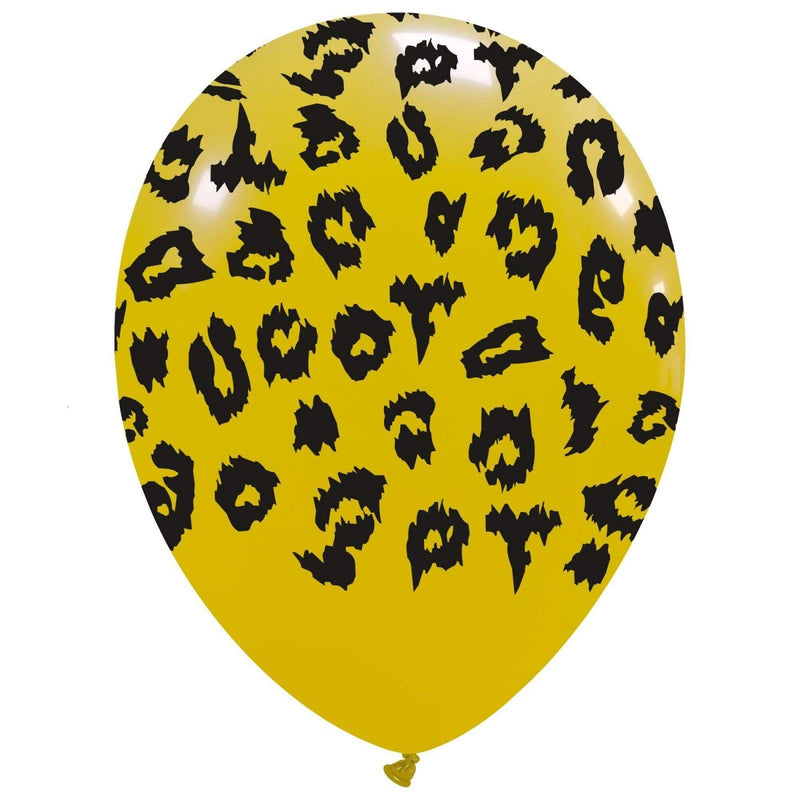 Palloncini 12'' Leopardati busta 8pz - The Colours of Balloons